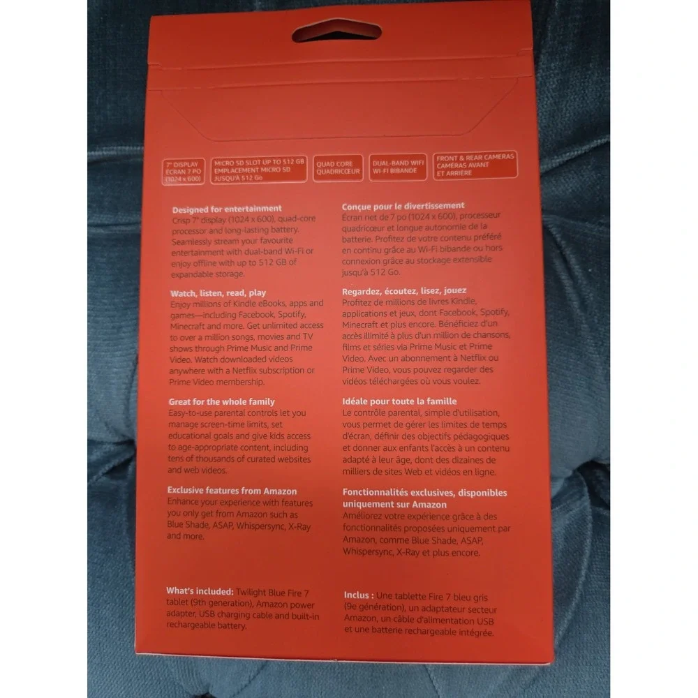 Amazon fire tablet